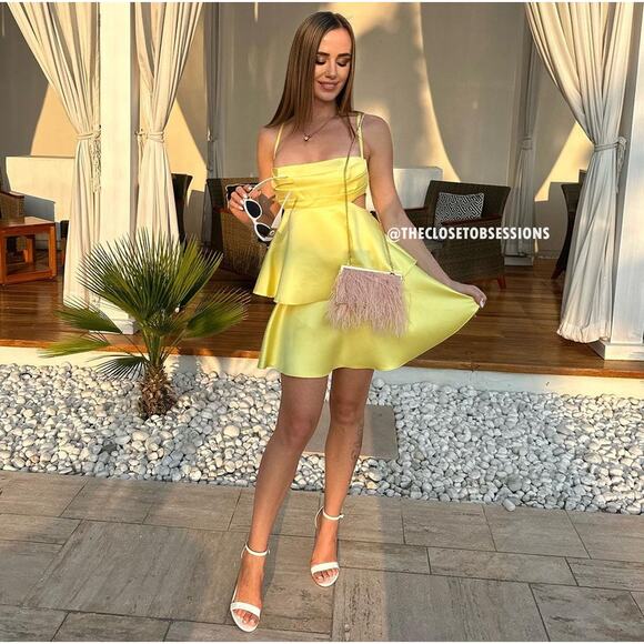 ZARA BLOGGER FAVE!!! Ruffled Short Dress NWT - Picture 13 of 16